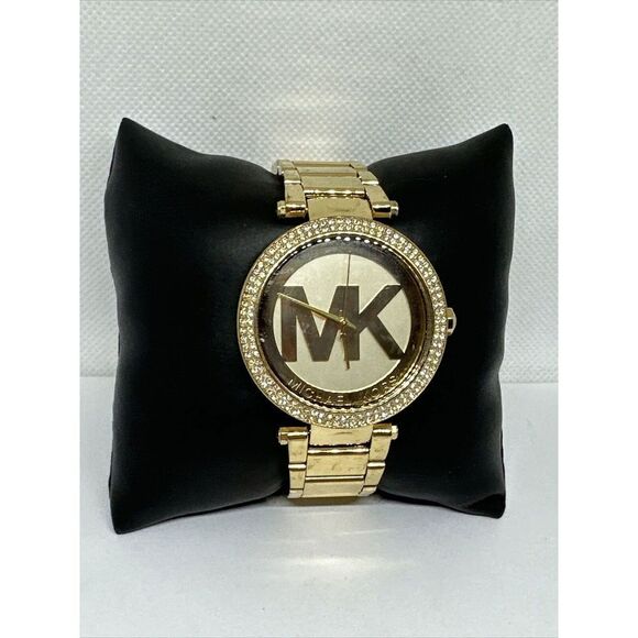 Michael Kors Parker MK5784 Women\'s Gold Stainless Steel Analog Dial Watch NUL18 main image 11